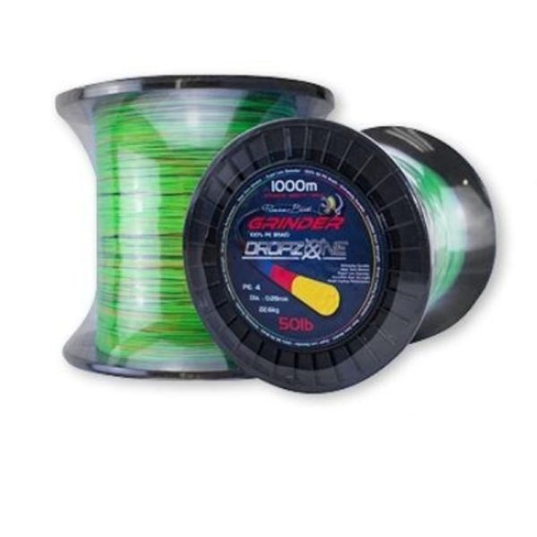 1000M – Grinder DropZone 8X Multi Colour Braid