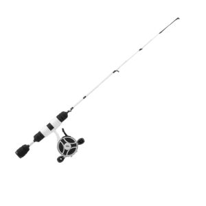 13 Fishing Freefall 27″L Inline Ice Combo | Left-Hand Retrieve