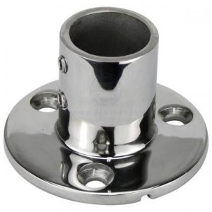 1In/25mm Round Base Rail Fitting 90 Deg 316G