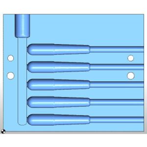 2.75″ Slender Tube Mold