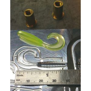 2″ Single Tail Grub Mold