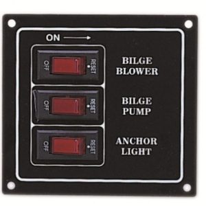 3-Gang Switch Panel AAA