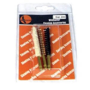 3 Piece Rifle Brush Set in Blister Pack 243