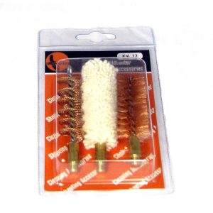 3 Piece Shotgun brush set in blister pack 410G
