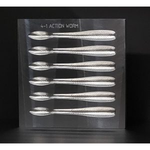 4.1″ Open Pour Action Worm 6 Cav