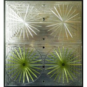 4.375″ Skirt mold – 2 Cavity | Bait Mold