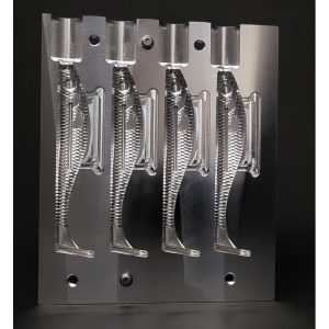 4″ Blood Line Swim Bait Mold