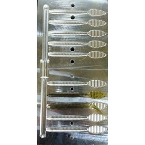 4″ Paddle Tail Worm Mold