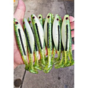 5″ Blood Line Swim Bait / Insert Mold (2 Cavity)