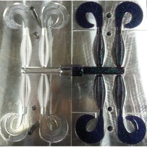 5″ Fat Body Single Tail Grub Mold