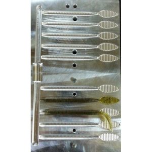 5″ Paddle Tail Worm Mold