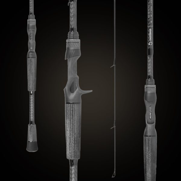 6 Customs – 7’1″ Casting, Medium, Fast – Carbon Split