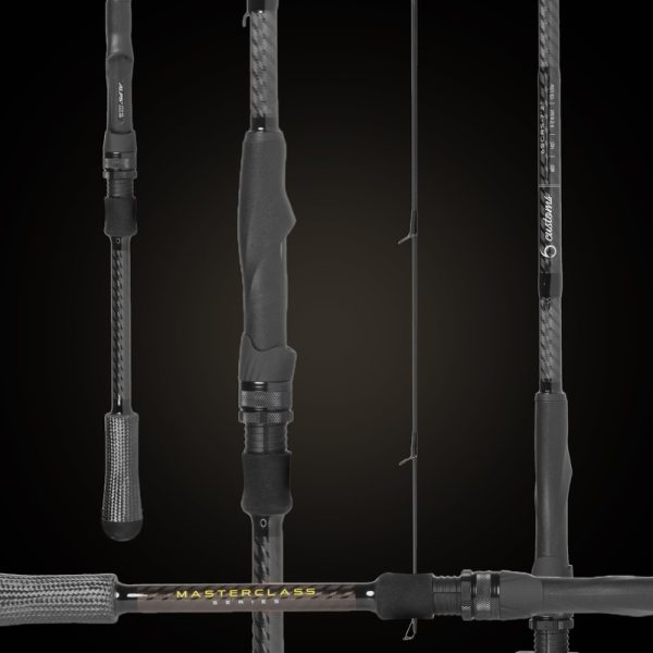 6 Customs Masterclass Series – 7’2″ Spinning Rod – Medium, Fast