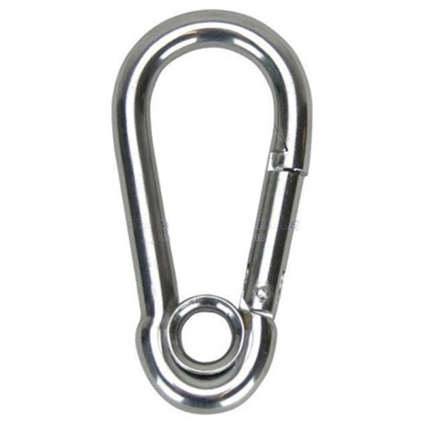 6mm X 60mm Stainless Steel S/Hook With Eye