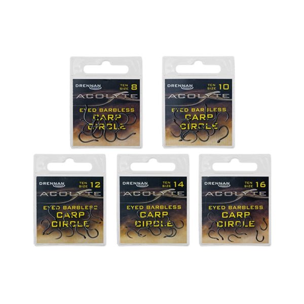 Acolyte Barbless Carp Circle Hooks