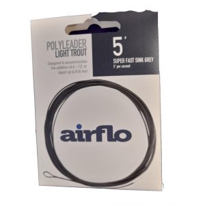 Airflo | Light Trout Polyleader | 5′ Super Fast Sinking
