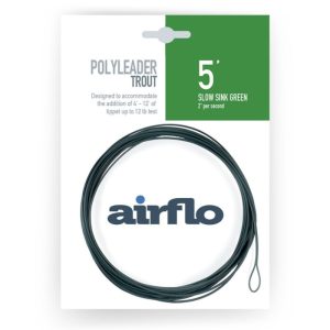 Airflo | Trout Polyleader | 5’Slow Sinking Green