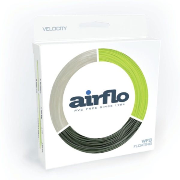 Airflo | Velocity Fly Line | Easy Cast Performance | Sink | Medium Olive