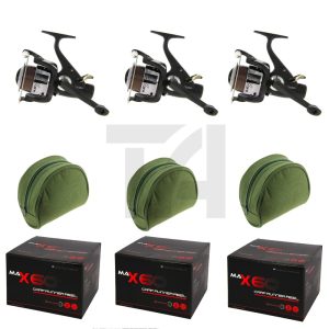 Angling Pursuits Max 60 Carp Reel (3pk) Free Reel Case