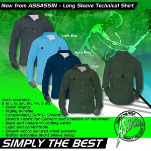 Assassin Long Sleeve Technical Shirt (New)