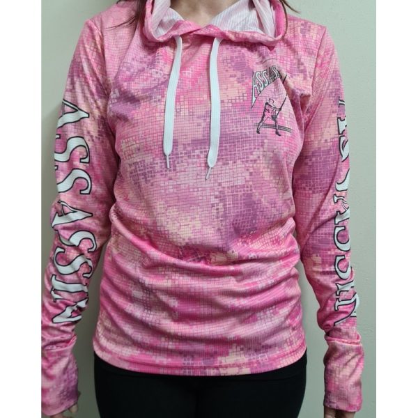 Assassin Quick Dry Pink Hex Hoody