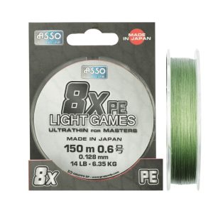 Asso Light Game 8X PE Briaded Line – 150M