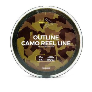 Avid Carp Outline Camo Reel Line 1000m