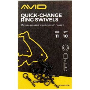 Avid Carp Quick-Change Ring Swivels