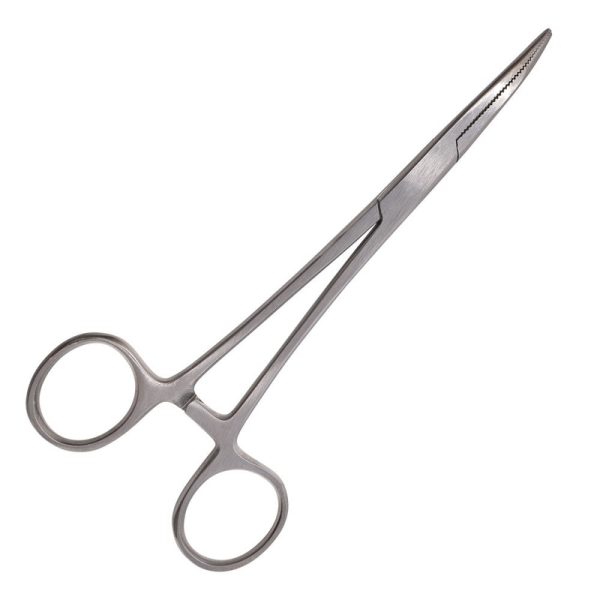 AXIA Forceps | 6″ Curved | Stainless