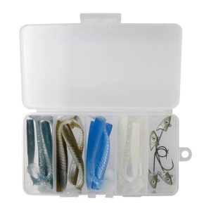 AXIA Mighty Eel Kit | 18g – 11cm | Mixed | 4 heads, 16 bodies Per Pack