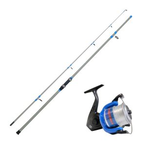 AXIA Phoenix Beach & Pier Rod 10′ & 6000FD Reel with 18lb Line