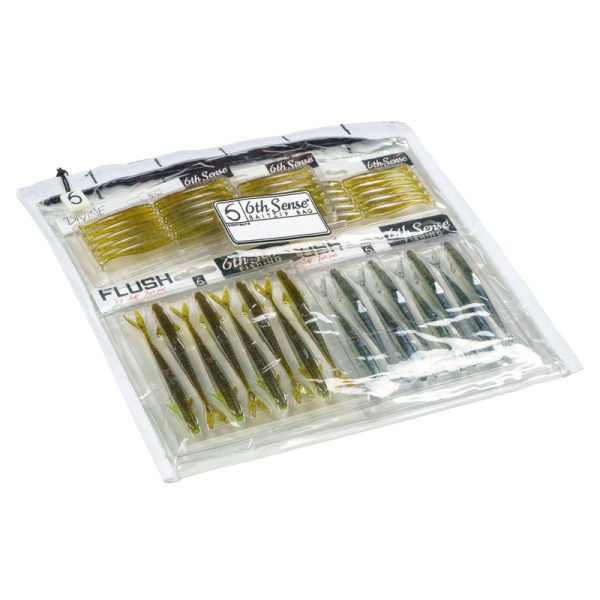 BaitZip Pro Gusseted Bag – Clean White