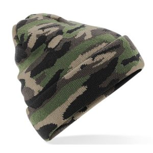 Beechfield | Cuffed Beanie | Jungle Camo