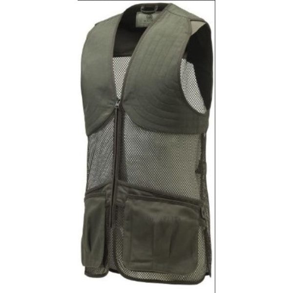 Beretta | Full Mesh Shooting Vest | Green Moss