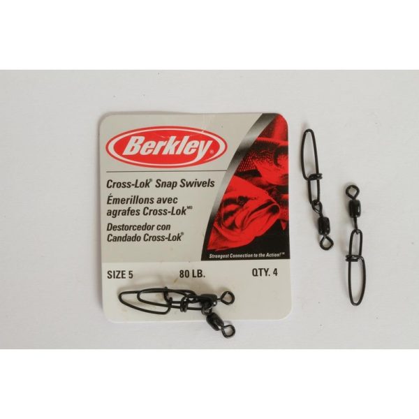 Berkley Cross-Lok Snap Swivels