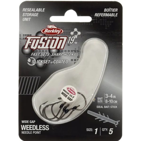 Berkley Fusion Weedless Wacky Hooks