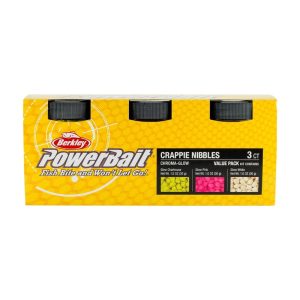 Berkley PowerBait ChromaGlow Crappie Nibble Assortment