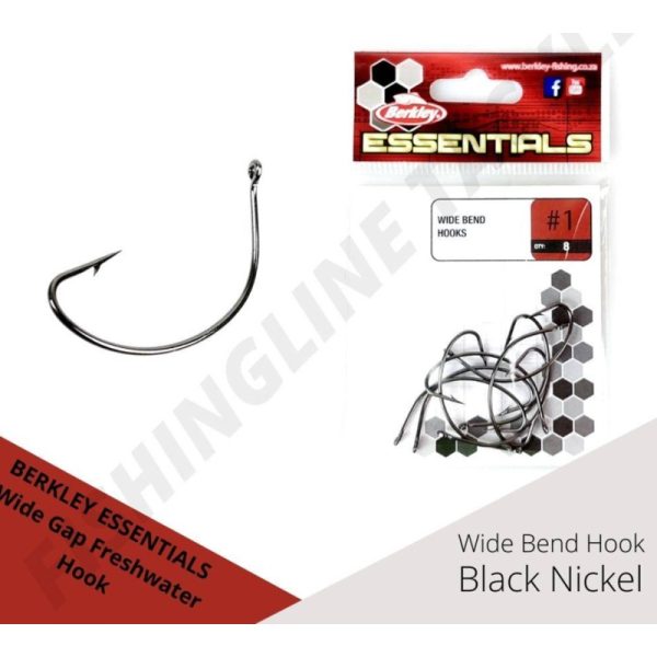 Berkley Wide Bend Freshwater Hook (VDMerwe)
