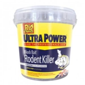 Big Cheese | Ultra Power Block Bait Rodent Killer | 15 X 20G