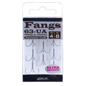 Bkk Fangs 63-Ua Treble Hooks