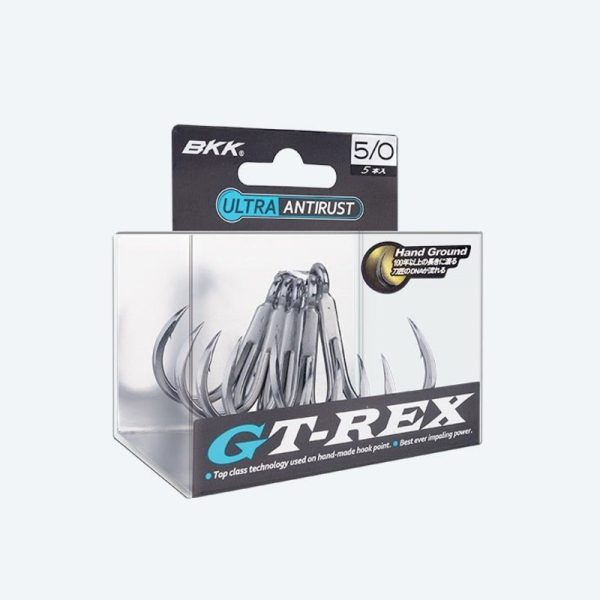 Bkk Gt-Rex Treble Hooks With Barb