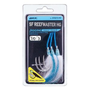 Bkk Reef Master Hg Jig Assist Hooks – Sf8070-Hg