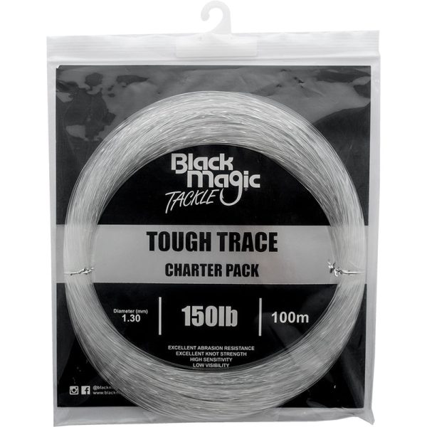 Black Magic Tough Trace Charter Pack 100M