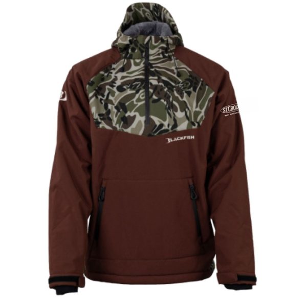 BLACKFISH SOFT SHEEL GALE PULLOVER – BROWN