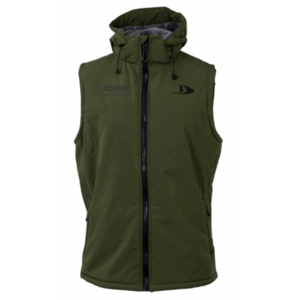 BLACKFISH SOFT SHELL GALE VEST – GREEN