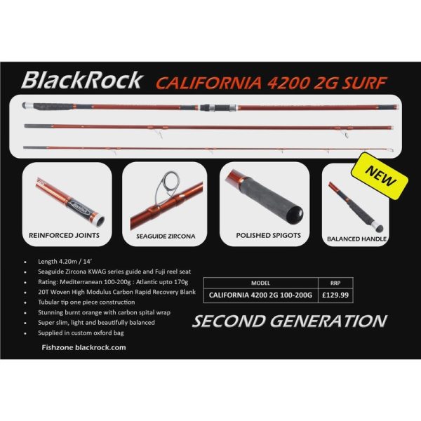 Blackrock California 2G 4200 Surf Rod