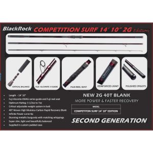 Blackrock Competition Surf 14’10” 2G Edition Rod