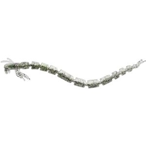 BloodTeez Worm | 7,5cm | 1g | Sparkling Grey | 8pcs