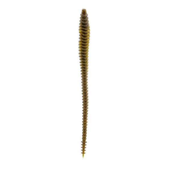 Boosa 6.5 Shakey Worm – Green Pumpkin