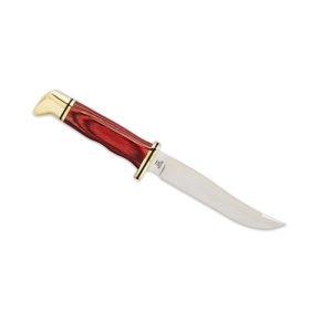 Buck 105 Pathfinder Cherry wood Dymondwood Knife | Fixed Blade